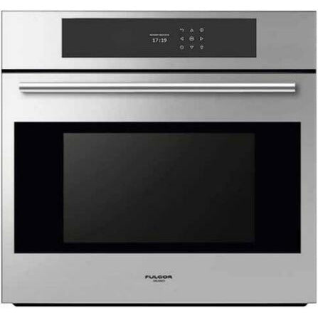 Fulgor Milano 24" Multifunctional Oven, 2.6 Cu. Ft. Total Capacity Electric Single Wall Oven with 2 Oven Racks - F7SM24S1