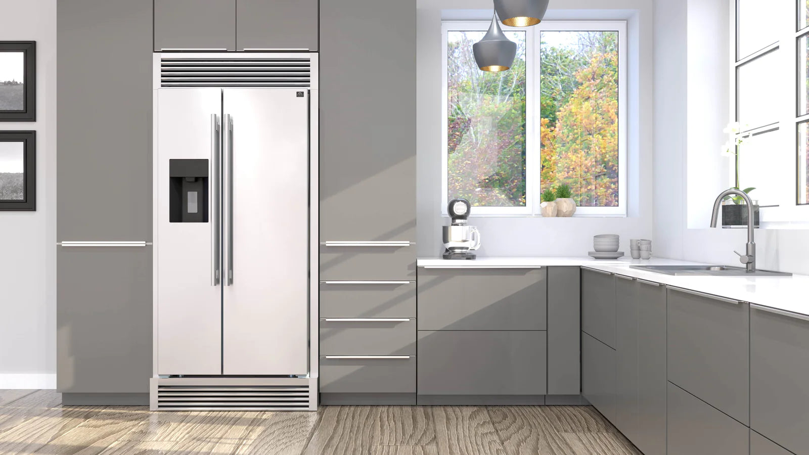 20 cu ft refrigerator best sale with water dispenser