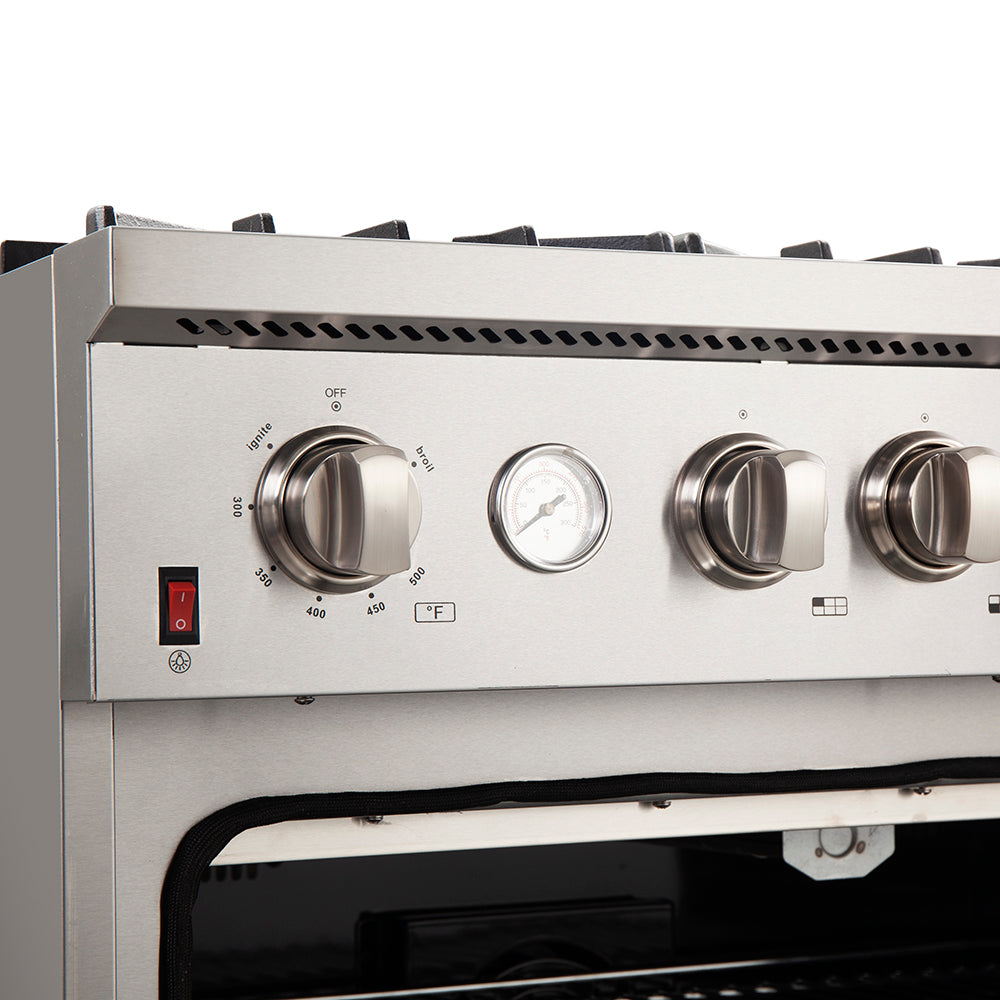 Viking gas range, hood and splash guard. - Ranges & Ovens