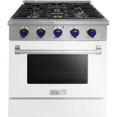 Forte 30" Freestanding Gas Range- FGR304BWWBLBR