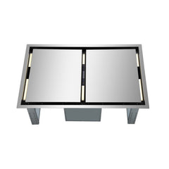 Forno 44" Ceiling Range Hood in Stainless Steel with 1200 CFM Motor - FRHRE5312-44
