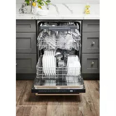 Thor Kitchen Appliance Package - 30 in. Gas Burner/Electric Oven Range, Range Hood, Refrigerator, Dishwasher