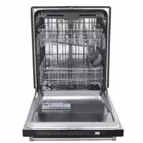Thor Kitchen Package - 36 in. Propane Gas Range, Range Hood, Microwave Drawer, Refrigerator with Water and Ice Dispenser, Dishwasher