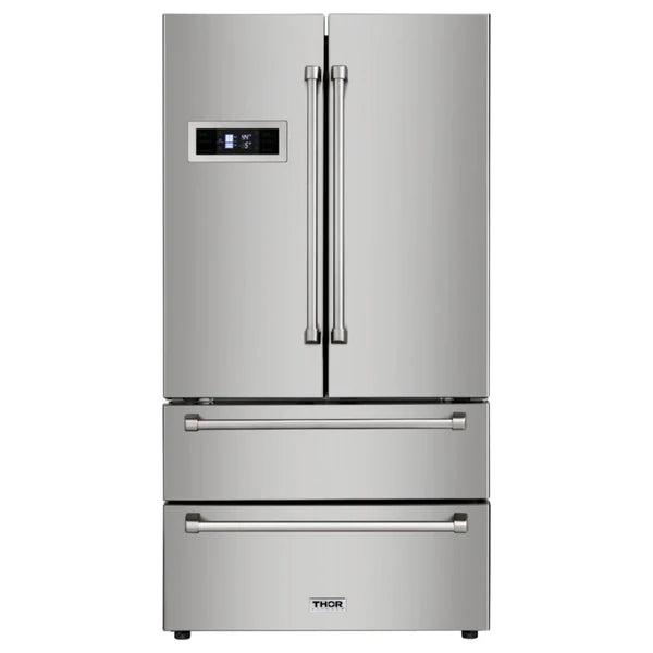 Thor Kitchen Package - 30 in. Natural Gas Range, Refrigerator & Dishwasher