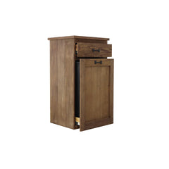 Haggards Single Trash Drawer with Drawer, Slide Out - HRTDSI101SB