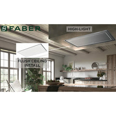 FABER High-Light White Matte Hood- HILTIS36WHNB