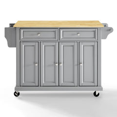 Crosley Full Size 51.50 Inch Wood Top Kitchen Cart - KF30001E