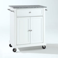 Crosley Compact 31 Inch Granite Top Kitchen Cart -  KF30023E