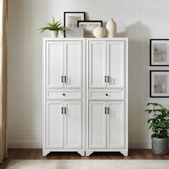 Crosley Tara 47.50 Inch 2pc Pantry Set - KF33005