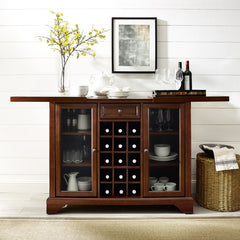 Crosley Lafayette Sliding Top Bar Cabinet - KF40002BBK