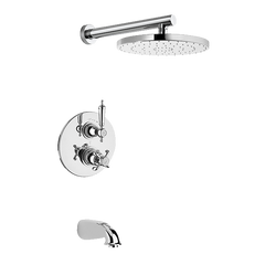 LaToscana 8" Thermostatic Tub & Shower - KIT2_ORNELLAIA