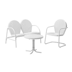 Crosley Griffith 3pc Outdoor Metal Conversation Set - KO10003