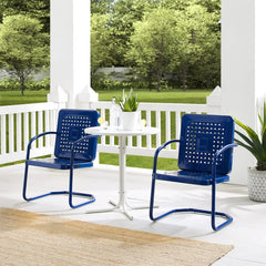 Crosley Bates 104 Inch 3pc Outdoor Metal Bistro Set - KO10009