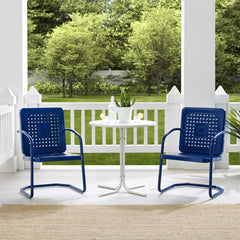 Crosley Bates 104 Inch 3pc Outdoor Metal Bistro Set - KO10009