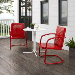 Crosley Bates 104 Inch 3pc Outdoor Metal Bistro Set - KO10009
