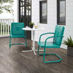 Crosley Bates 104 Inch 3pc Outdoor Metal Bistro Set - KO10009