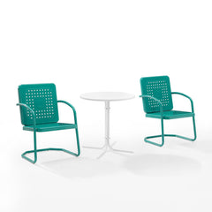 Crosley Bates 104 Inch 3pc Outdoor Metal Bistro Set - KO10009