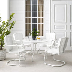 Crosley Ridgeland 104.50 Inch 5pc Outdoor Metal Dining Set - KO10015