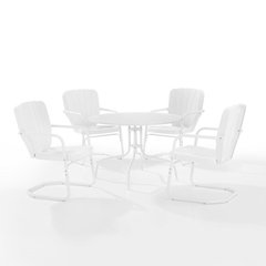 Crosley Ridgeland 104.50 Inch 5pc Outdoor Metal Dining Set - KO10015