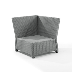 Crosley Bradenton 31.50 Inch Outdoor Wicker Sectional Corner Chair - KO70018