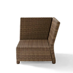 Crosley Bradenton 31.50 Inch Outdoor Wicker Sectional Corner Chair - KO70018