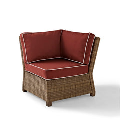 Crosley Bradenton 31.50 Inch Outdoor Wicker Sectional Corner Chair - KO70018