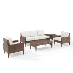 Crosley Capella 5pc Outdoor Wicker Sofa Set - KO70197BR