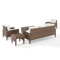 Crosley Capella 5pc Outdoor Wicker Sofa Set - KO70197BR