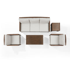 Crosley Capella 5pc Outdoor Wicker Sofa Set - KO70197BR