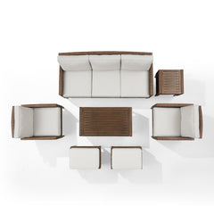 Crosley Capella 7pc Outdoor Wicker Sofa Set - KO70198BR