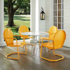 Crosley Griffith 105 Inch 5pc Outdoor Metal Dining Set - KOD10010