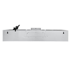 Cosmo 36" Under Cabinet Range Hood with Digital Touch Controls, 3-Speed Fan, LED Lights and Permanent Filters in Stainless Steel - COS-KS6U36