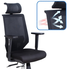 LANBO ERGONOMIC OFFICE CHAIR - LBZM8005BK