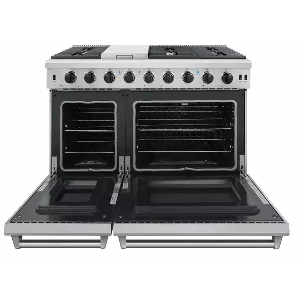 Thor Kitchen 48 in. Propane Gas Range 4 Piece Professional Package