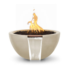 The Outdoor Plus LUNA CONCRETE – FIRE & WATER BOWL - OPT-LUNFW