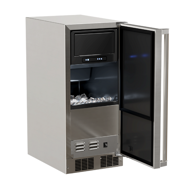 Marvel 15-IN OUTDOOR BUILT-IN CLEAR ICE MACHINE FOR GRAVITY DRAIN APPLICATIONS - MOCL215