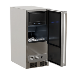Marvel 15-IN OUTDOOR BUILT-IN CLEAR ICE MACHINE WITH FACTORY-INSTALLED PUMP - MOCP215