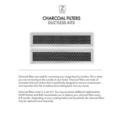 ZLINE Over the Range Microwave Charcoal Filters - MWO-CF