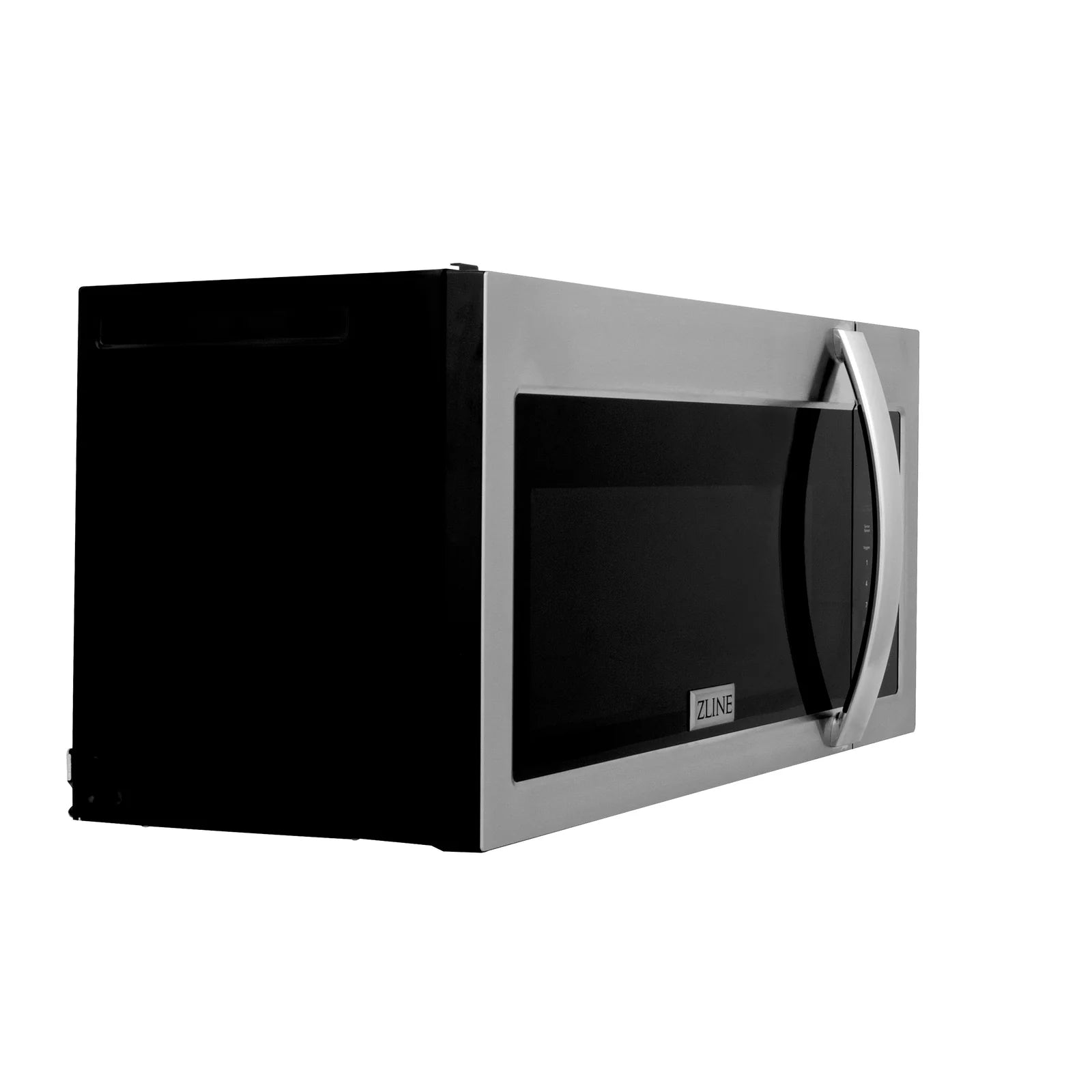 ZLINE 30-Inch 1.5 cu. ft. Over the Range Microwave in Stainless Steel with Modern Handle and Set of 2 Charcoal Filters - MWO-OTRCF-30