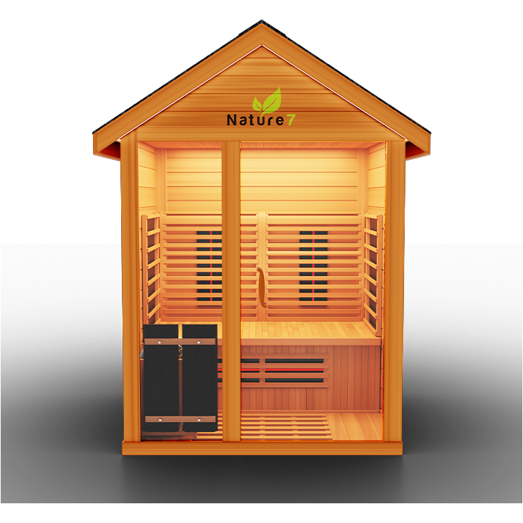 Medical Breakthrough 2 Person Nature 7™ Outdoor Sauna