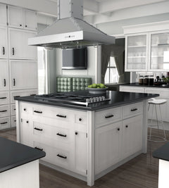 ZLINE 36" Designer Series Stainless Island Range Hood (KB2i-4SSXS-36)