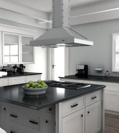 ZLINE 30" Designer Series Stainless Island Range Hood - KB2i-4SSXS-30