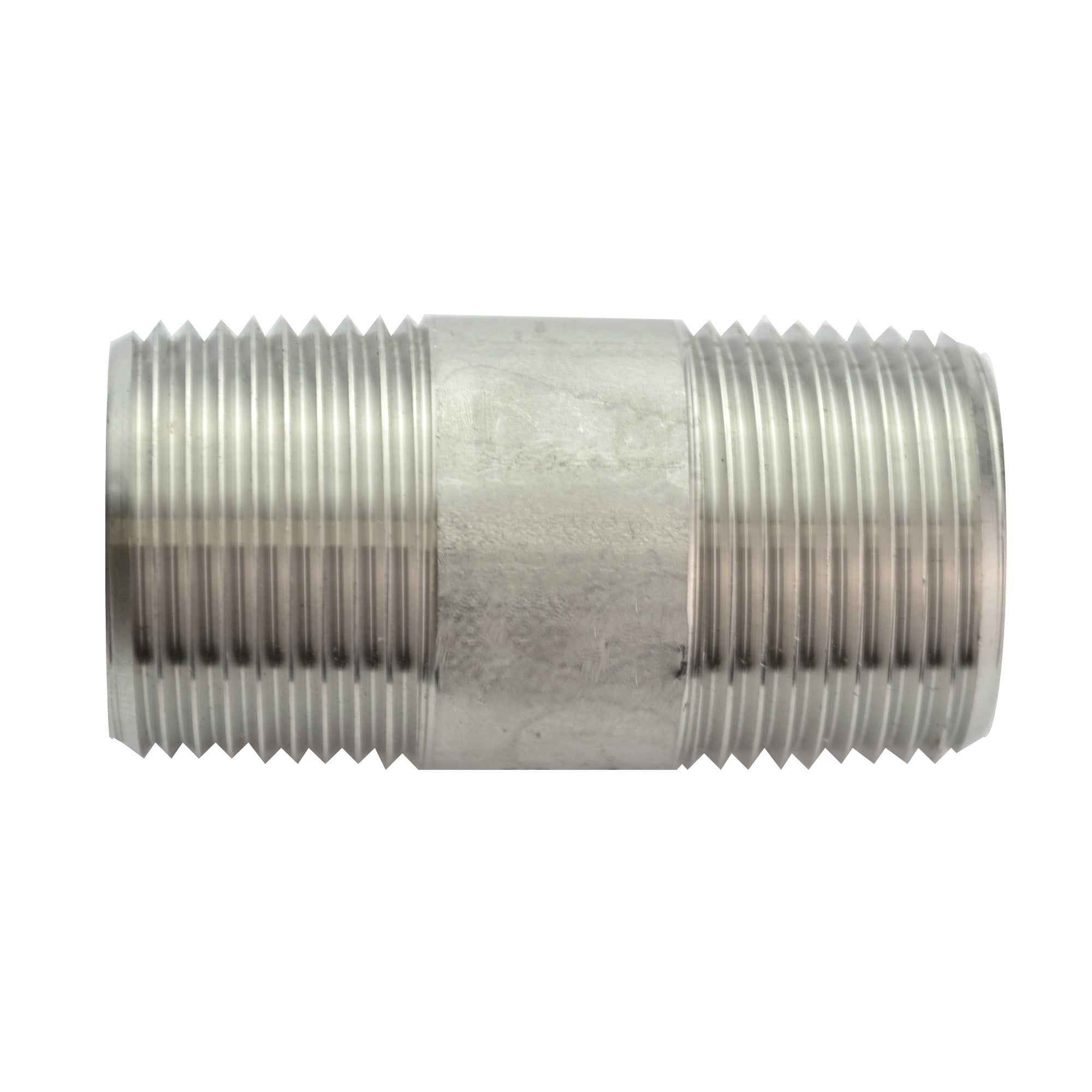 The Outdoor Plus 3/4” 3” LONG NIPPLE – STAINLESS STEEL FITTING - OPT-SSN334