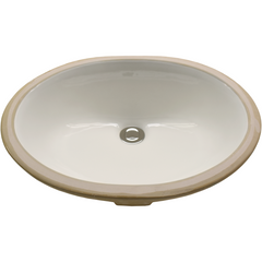 Alpha Model A1613 – Oval Porcelain Undermount Sink - A1613