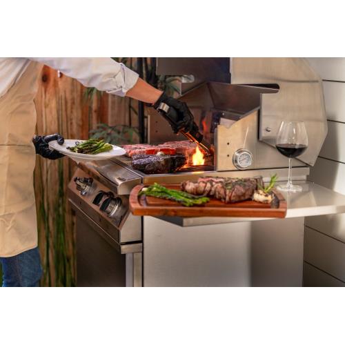 PGS Grills  - Legacy - 39 Inch Pacifica Gourmet Stainless Steel Grill Head with Infrared Rotisserie Burner - S36R