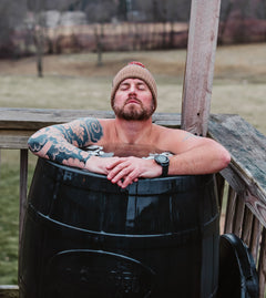 Ice Barrel ( Cold therapy training tool )