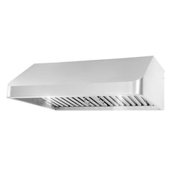 Cosmo 30" Ducted Under Cabinet Range Hood in Stainless Steel with Push Button Controls, LED Lighting and Permanent Filters - COS-QB75