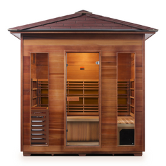 Enlighten SunRise 5 Peak Outdoor Dry Traditional Sauna - T-19378