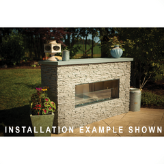 Cedar Creek Fireplace 48" Cedar Creek Outdoor Gas Fireplace - RFP48LECONLED
