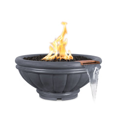 The Outdoor Plus ROMA CONCRETE – FIRE & WATER BOWL - OPT-ROMFW